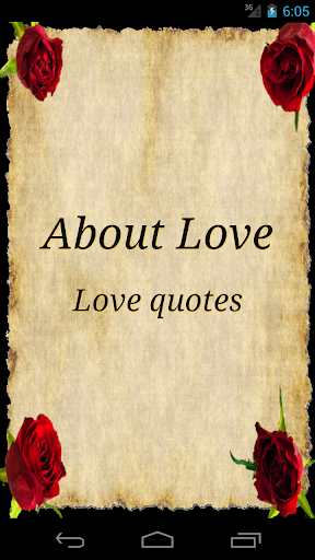 About Love : Love Quotes