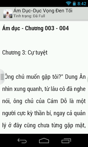 【免費書籍App】Ám Dục - Dục Vọng Đen Tối-APP點子