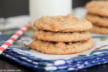 Oatmeal Butterscotch Caramel Cookies
