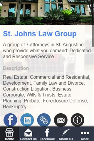 St. Johns Law Group - screenshot