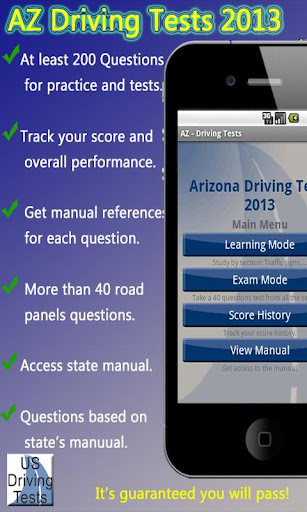 Arizona Driving Test AZ - 2013