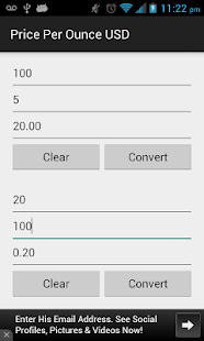 Price Per Ounce USD Screenshots 4