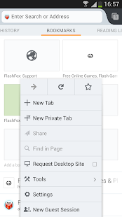 FlashFox - Flash Browser Screenshot