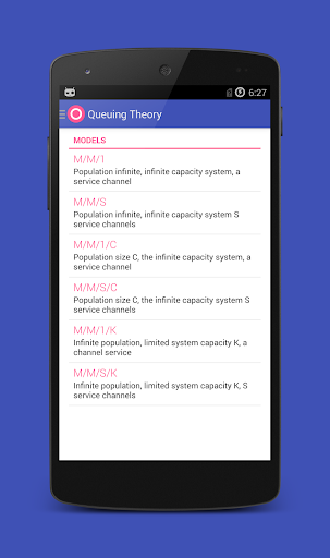 Operativa: Queuing Theory