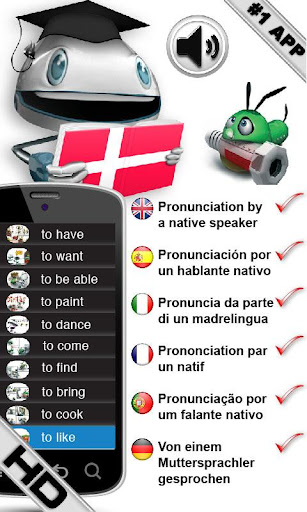 Free Danish Verbs