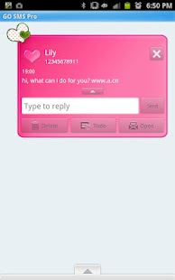 How to install GO SMS - Polka Dot Hearts 1.1 apk for laptop