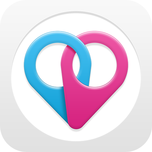 Location date. Приложение dating service логотип.