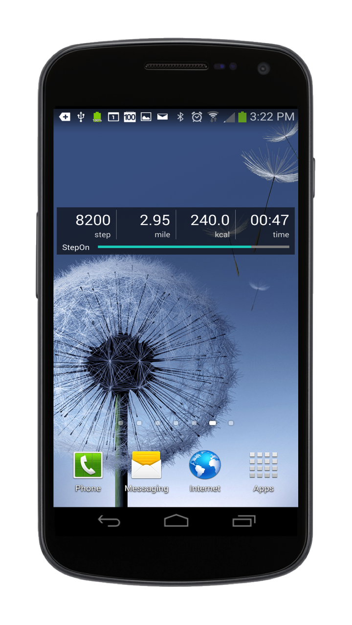 StepOn-Pro Step Tracker Screen 2