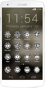 Free Luxicons Black & White Aztec APK