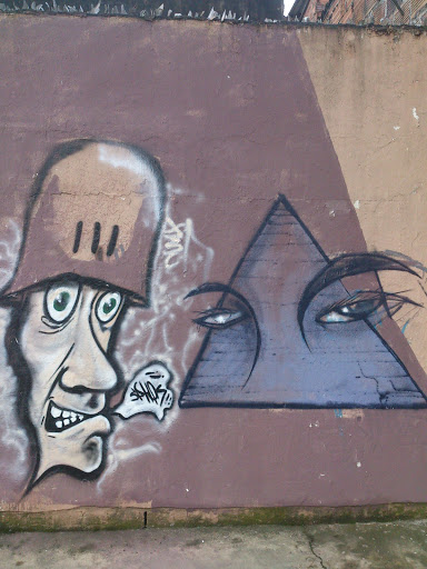 Soldado Egipcio Mural