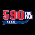 590 KFNS logo