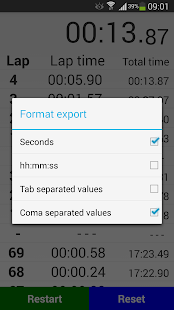 StopWatch Export Screenshots 3