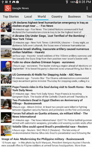 GNews: Google News Reader