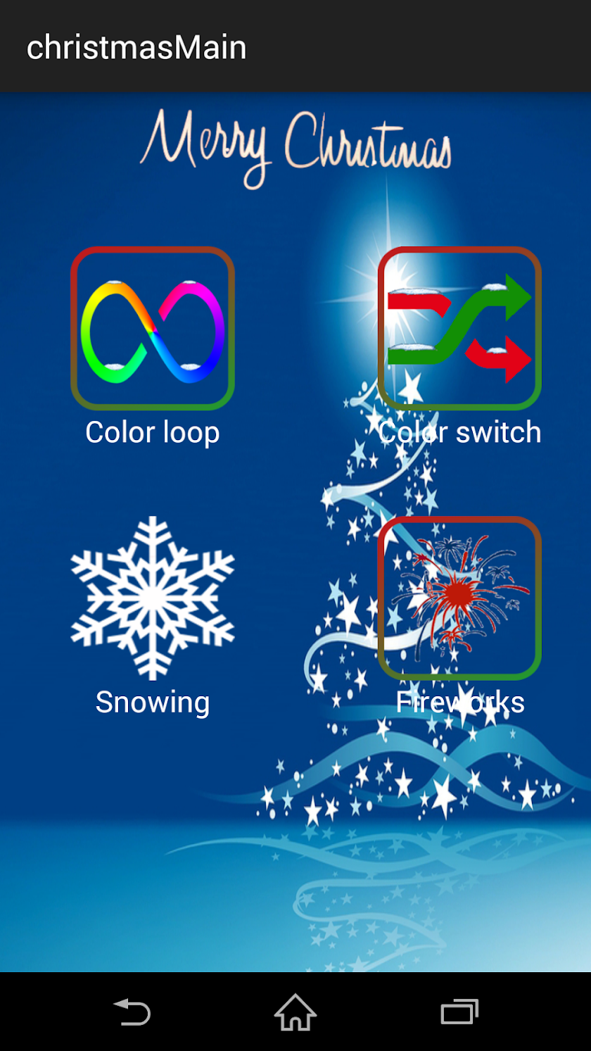 Hue Christmas Friends Screen 2