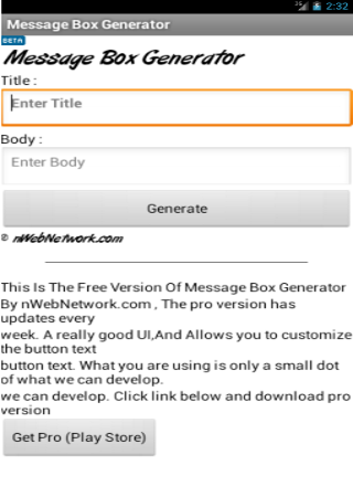 Message Box Generator Free