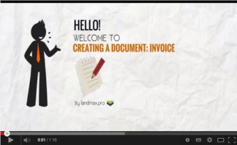 How to create an Invoice