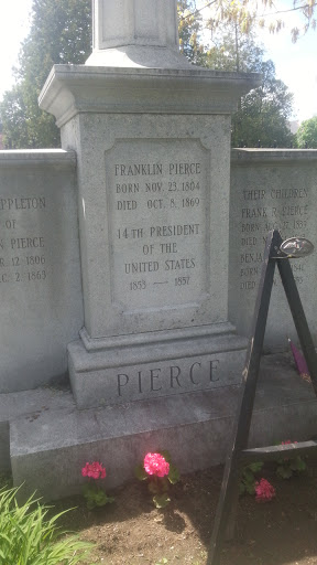 Franklin Pierce Gravestone