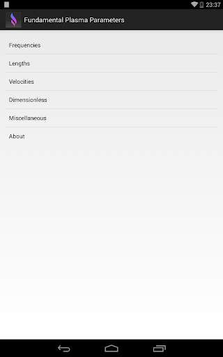 【免費工具App】Fundamental Plasma Parameters-APP點子