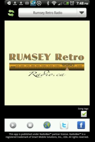 Rumsey Retro Radio AM 1580
