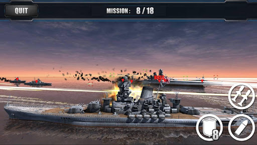 【免費街機App】World Warships Combat-APP點子