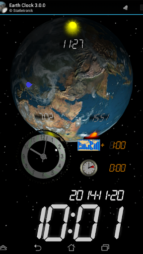 【免費工具App】Earth Clock - Alarm Clock-APP點子