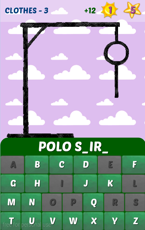 Super Hangman Ad-Free Screen 3