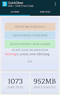 QuickClean - Memory Cleaner Screenshots 1