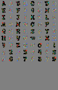 Alphabet stickers Doodle Text! - screenshot thumbnail