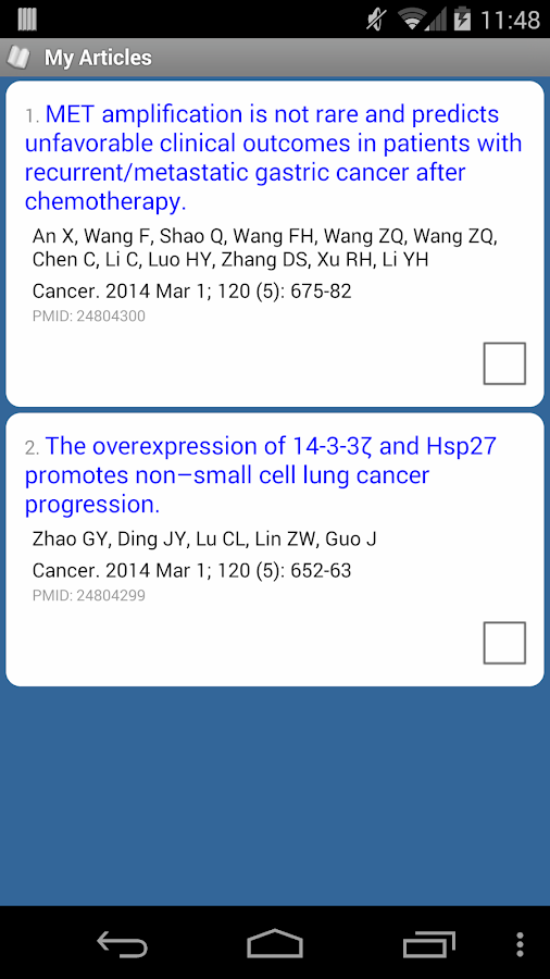   PubMed Mobile- screenshot 