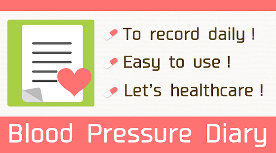 Android application Blood Pressure Diary Pro screenshot
