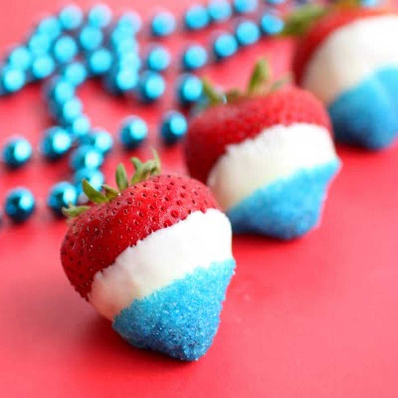 Happy Fourth of July – Patriotic Strawberries