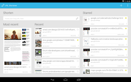 URL Shortener - screenshot thumbnail