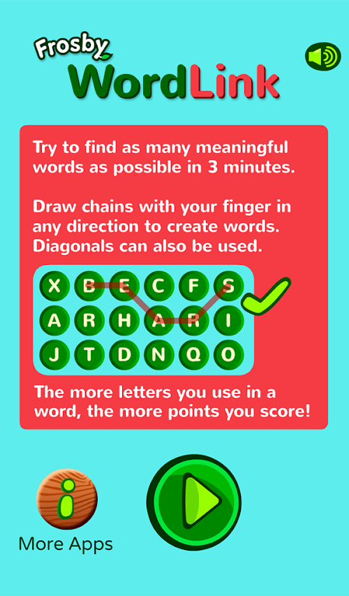 Android application WordLink Pro screenshort