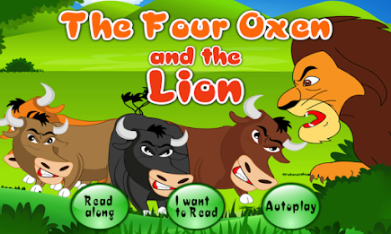 The Four Oxen And The Lion poster 1