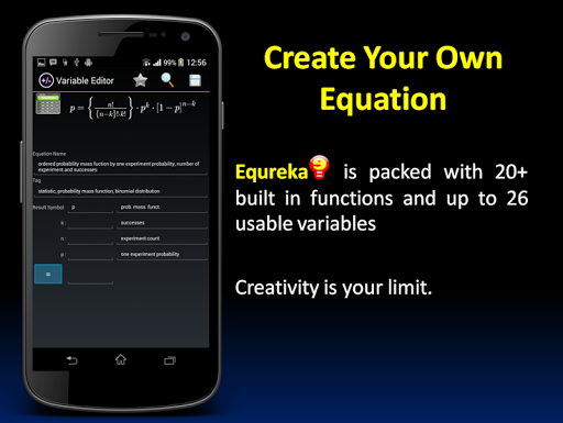 【免費生產應用App】Formula Calculator Equreka-APP點子