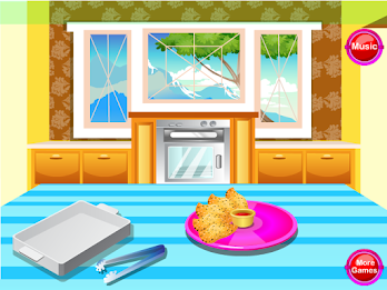 Baked chicken cooking poster 13