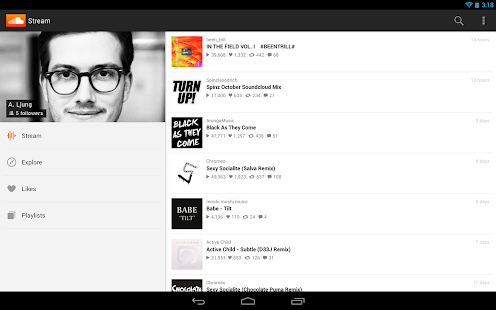SoundCloud - Música e áudio - screenshot thumbnail