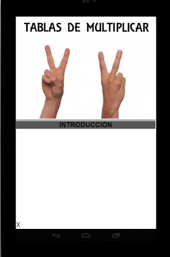 Tablas de multiplicar