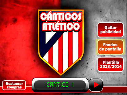 Cánticos Atlético Screenshots 1