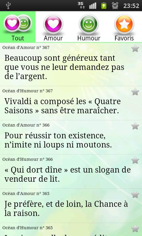 OcÃ©an d'Amour et d'Humour - screenshot