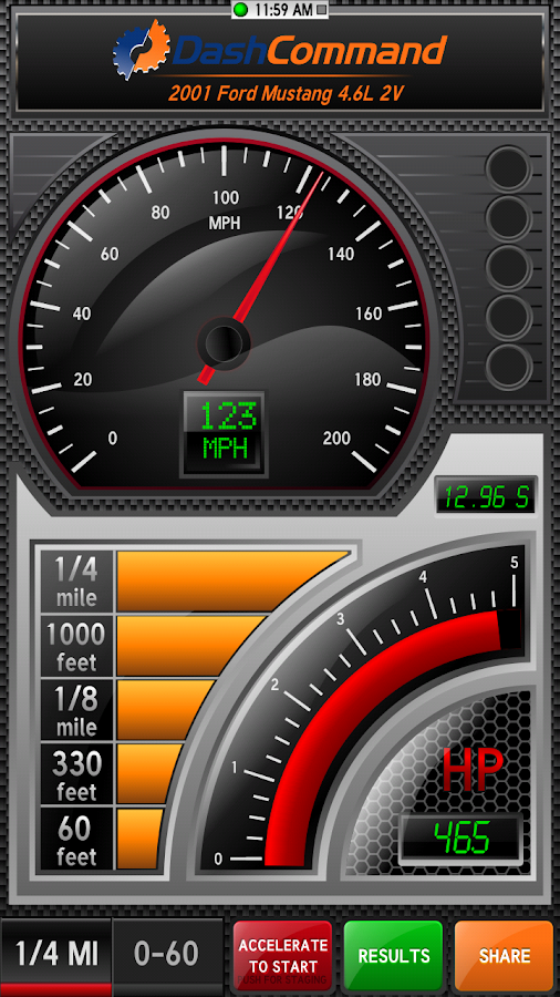 DashCommand (OBD ELM Scanner) - screenshot
