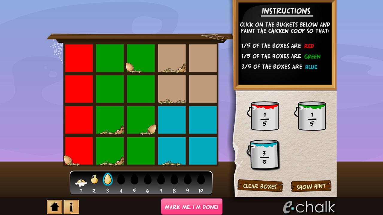 Chicken coop fractions games - Android Apps on Google Play