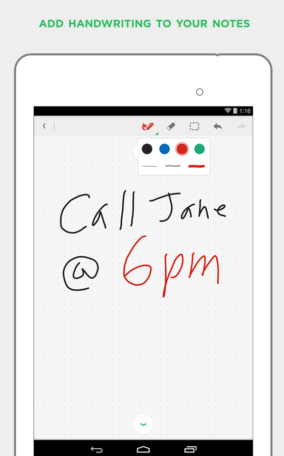 Evernote - screenshot