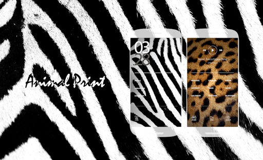 Animalprint Buzzlauncher Theme