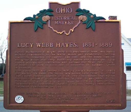 Birthplace of Lucy Ware Webb H