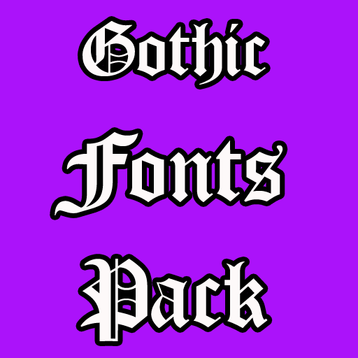 Gothic Font for FlipFont 個人化 App LOGO-APP開箱王