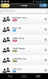 e-track Acquire poster 1