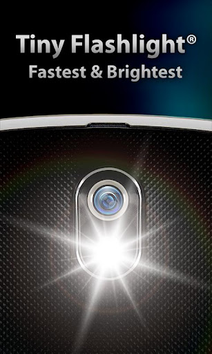 Convierte tu smartphone en Linterna con Tiny Flashlight