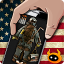 Simulator American Soldier mobile app icon