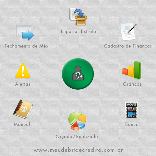 Débito e Crédito Screen 2